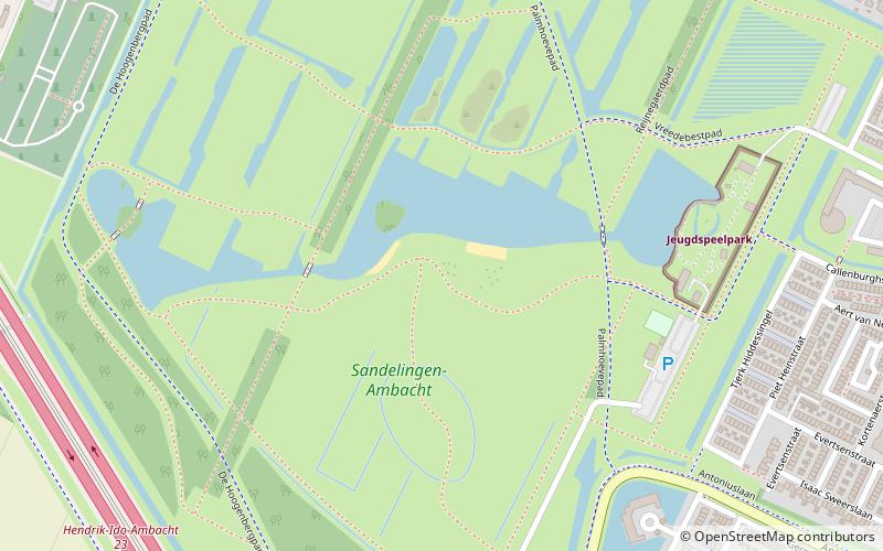 Sandelingen Ambacht location map