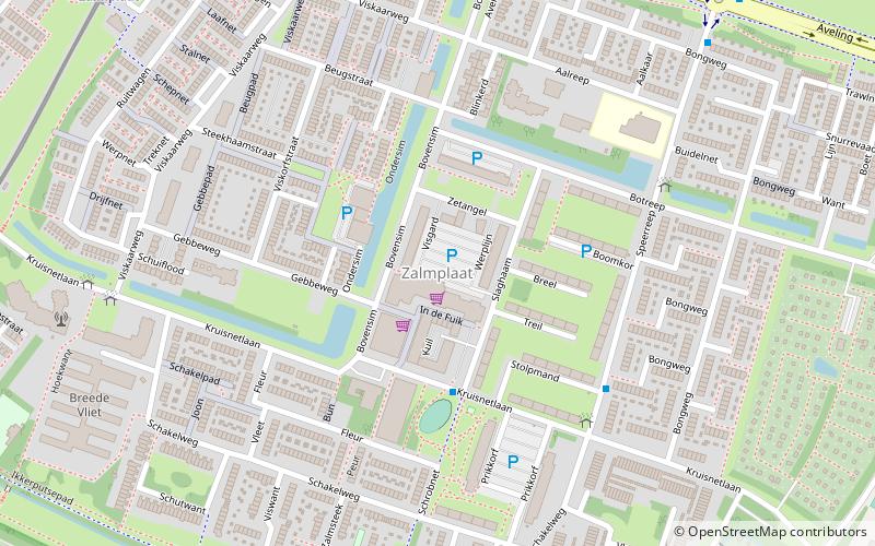 zalmplaat spijkenisse location map