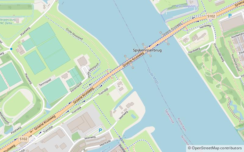 Spijkenisserbrug location map