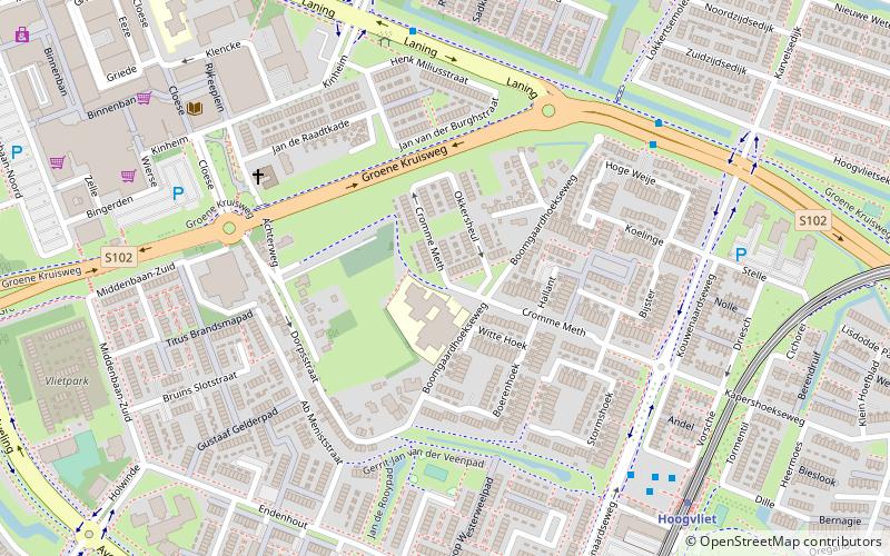 middengebied spijkenisse location map