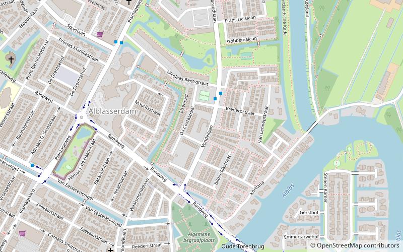 Dierenkliniek De Waard location map