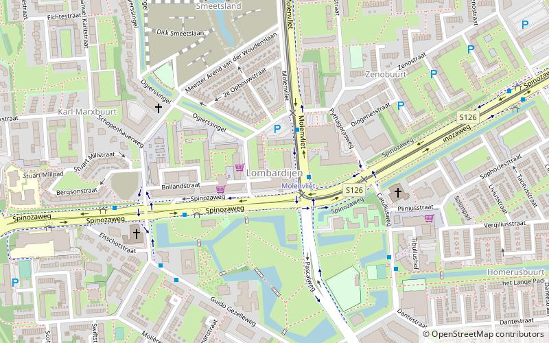 Lombardijen location map