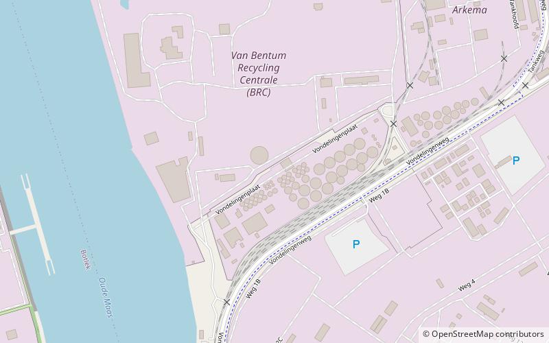 vondelingenplaat flardingue location map