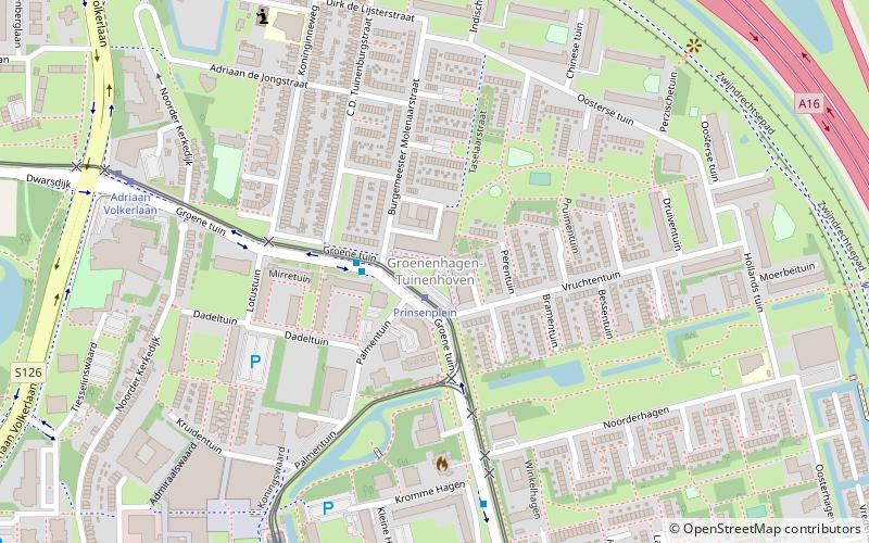 groenenhagen tuinenhoven roterdam location map
