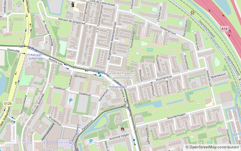 groenenhagen tuinenhoven rotterdam location map