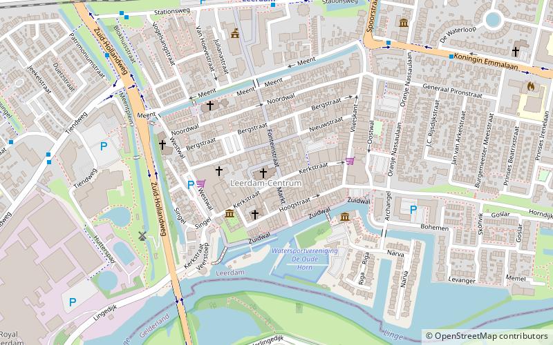 Leerdam location map