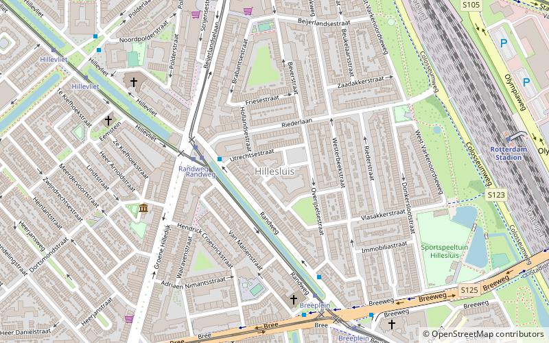 hillesluis rotterdam location map