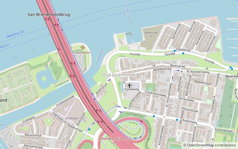 Oud-IJsselmonde location map