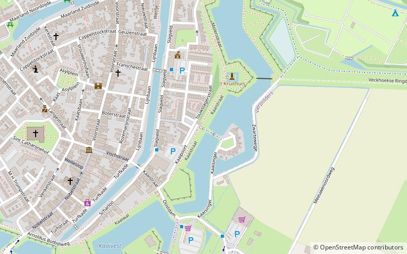 Langepoort location map