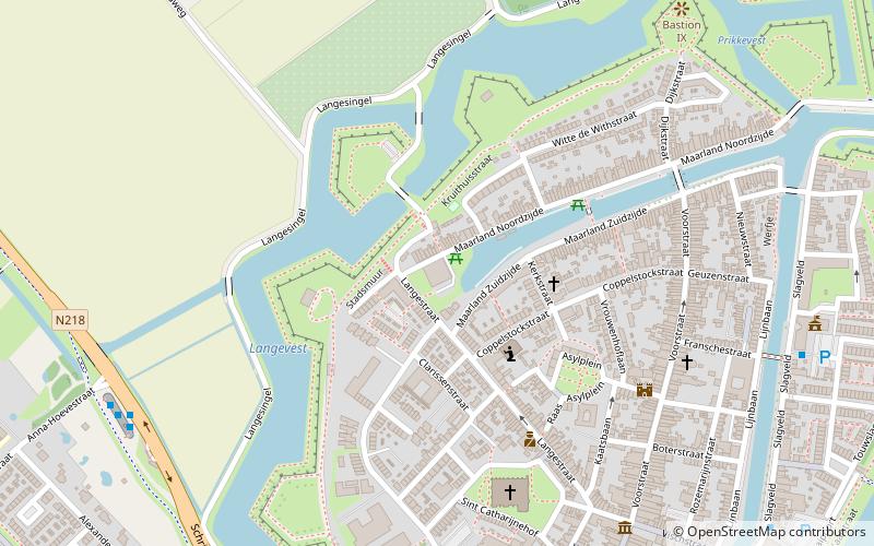 Sloepenloods location map