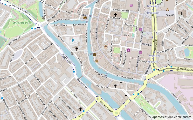 Jenevermuseum Schiedam location map