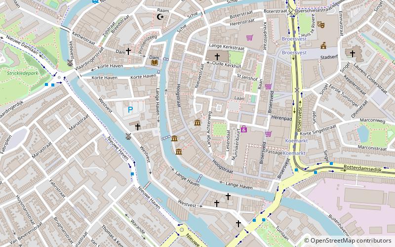 stedelijk museum schiedam rotterdam location map