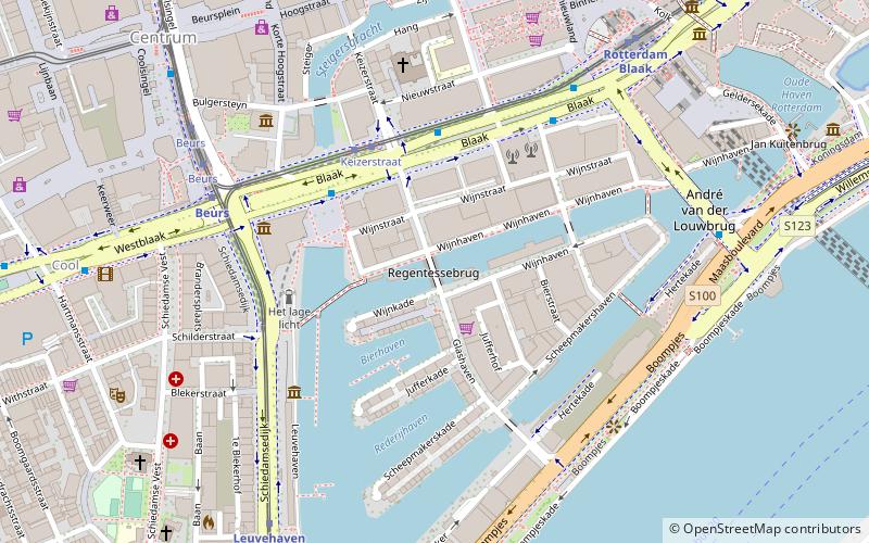 Regentessebrug location map