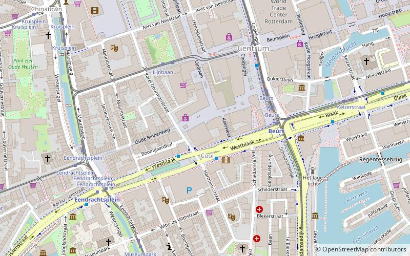 Rotterdam Centrum location map