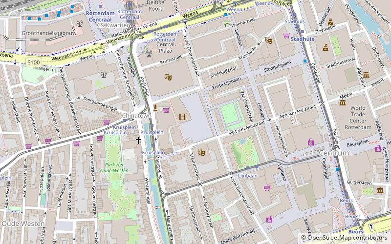 Schouwburgplein location map