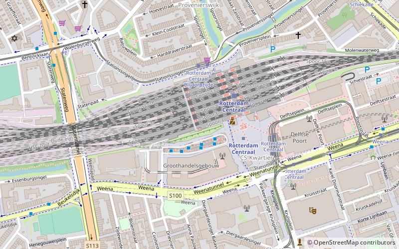 c s kwartier rotterdam location map