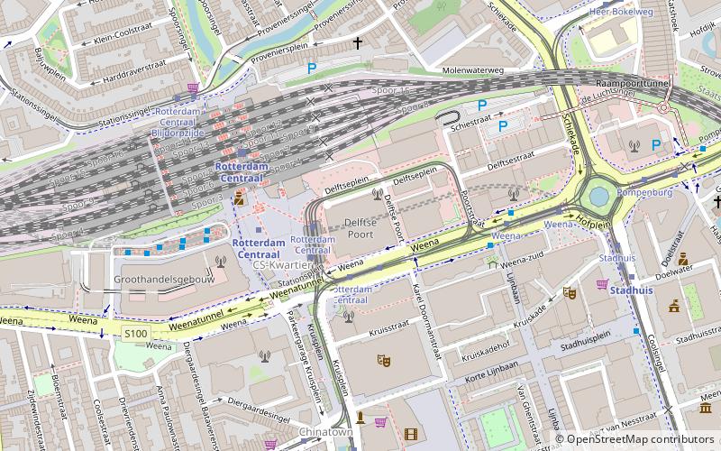 Delftse Poort location map