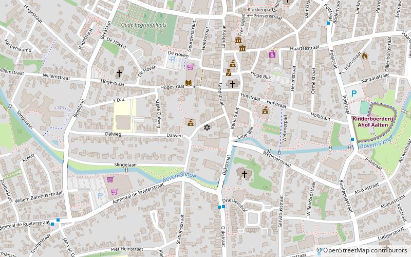 Gedenkplaat Joodse slachtoffers 2e wereldoorlog location map