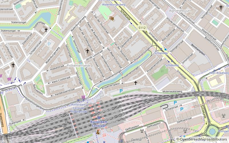 provenierskerk roterdam location map