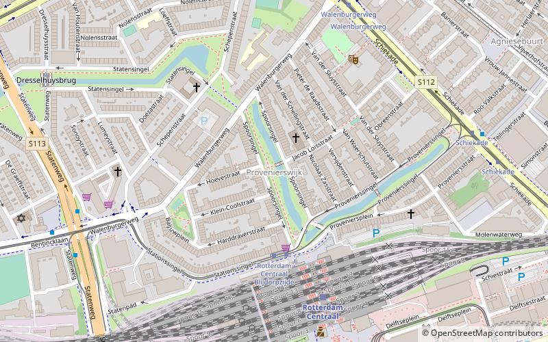Provenierswijk location map