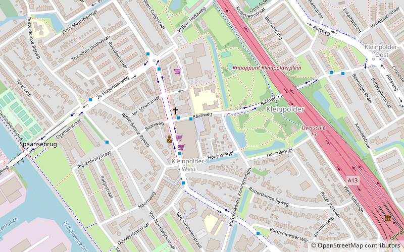 overschie rotterdam location map