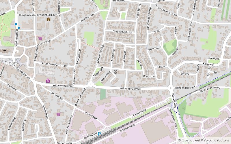 Sint Martinus location map