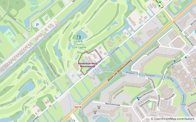 kinderboerderij klaverweide rotterdam location map