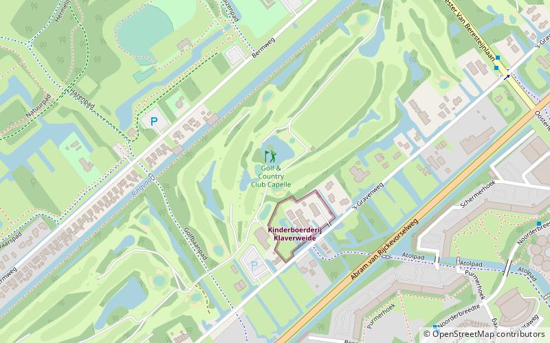 golf country club capelle rotterdam location map