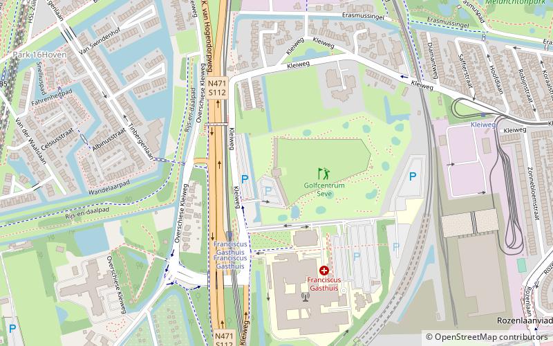 golfcentrum seve rotterdam location map