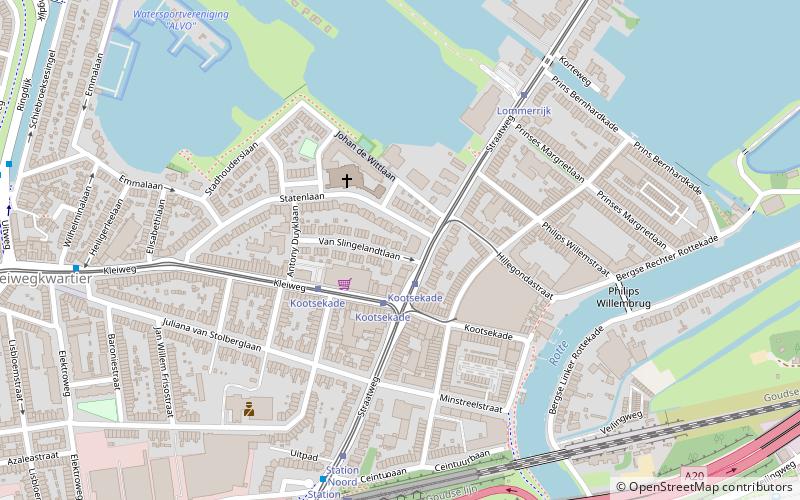 kleiwegkwartier rotterdam location map