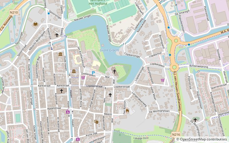 Grote of Bartholomeüskerk location map