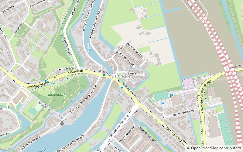 terbregge rotterdam location map