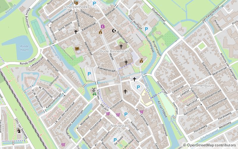 binnenpoort culemborg location map