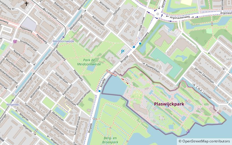 Plaswijckpark location map