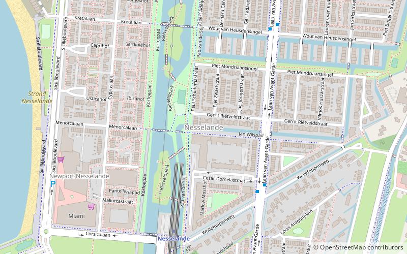 nesselande rotterdam location map