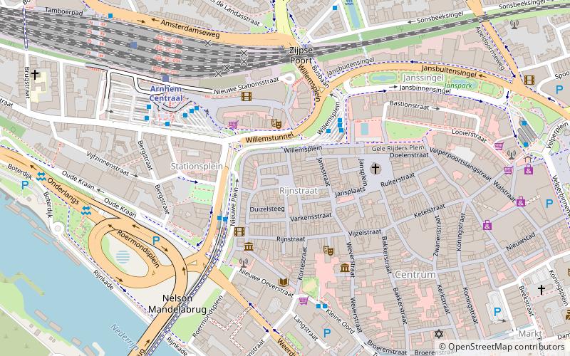 Korenmarkt location map