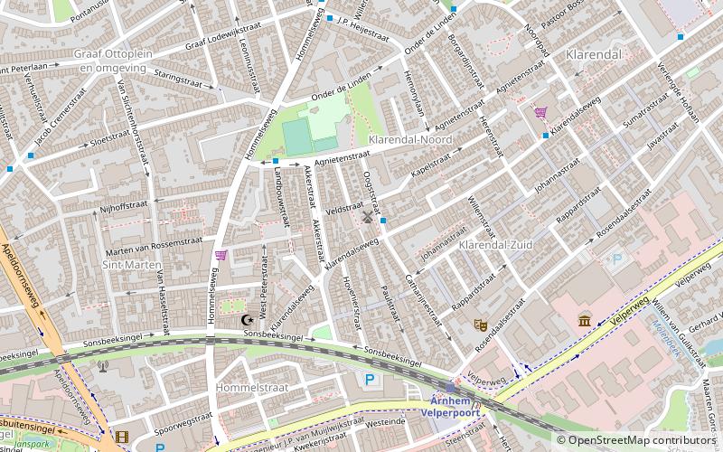 De Kroon / Klarendalse Molen location map