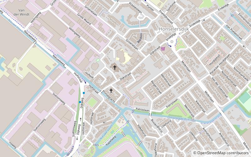 honselersdijk den haag location map
