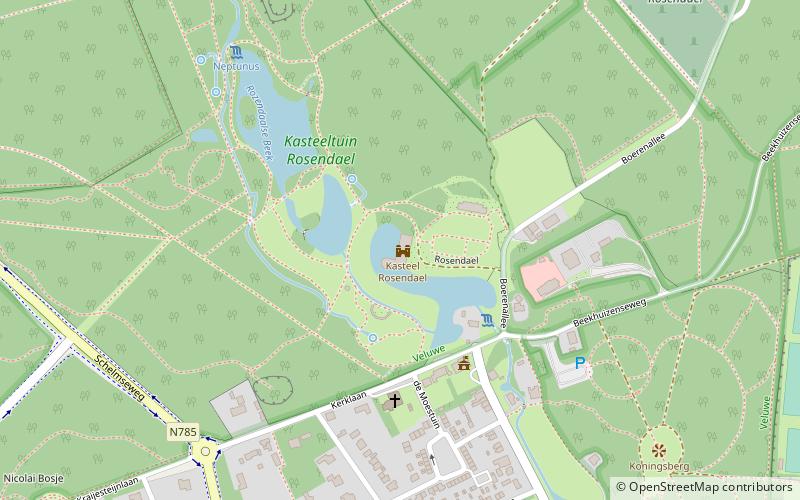 Rosendael location map