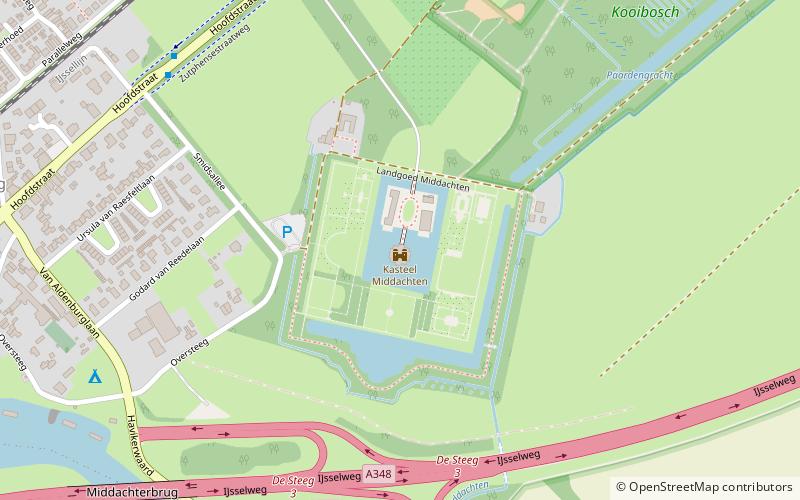Schloss Middachten location map