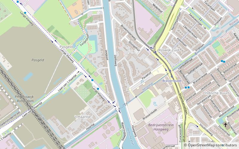De Delftse Pauw location map