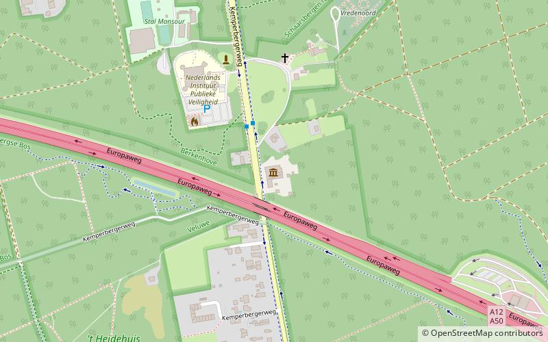 Arnhem War Museum 40 - 45 location map