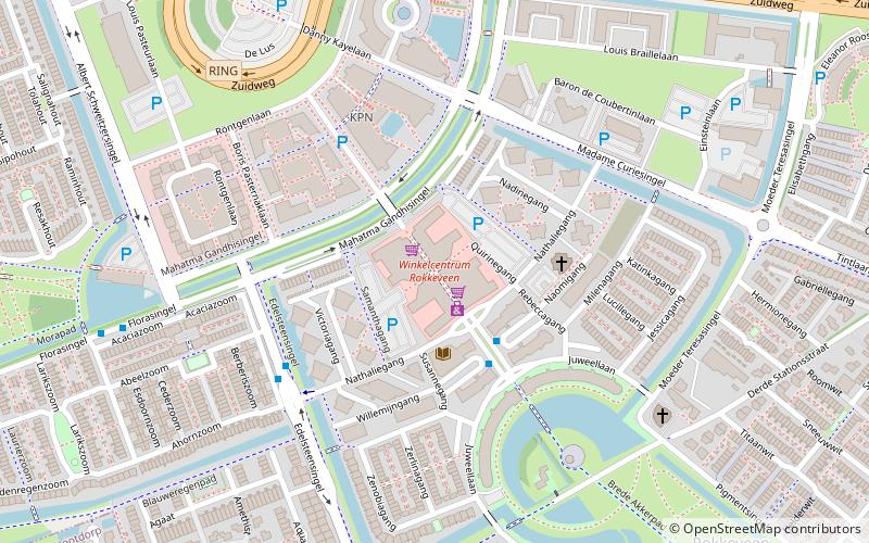 Winkelcentrum Rokkeveen location map