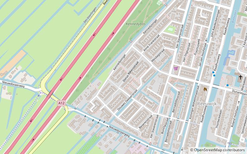 Oud-Reeuwijk location map