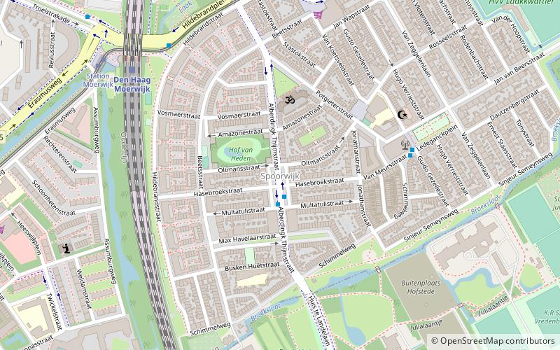 spoorwijk the hague location map