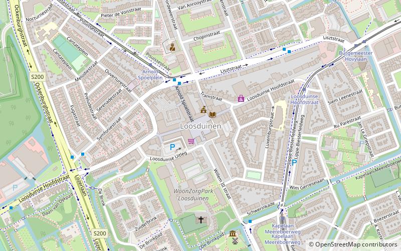 loosduinen la haye location map