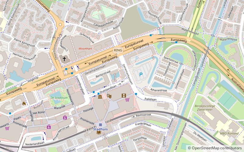 Bibliotheek Zoetermeer location map