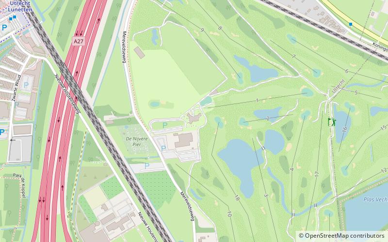 Golfclub Amelisweerd location map