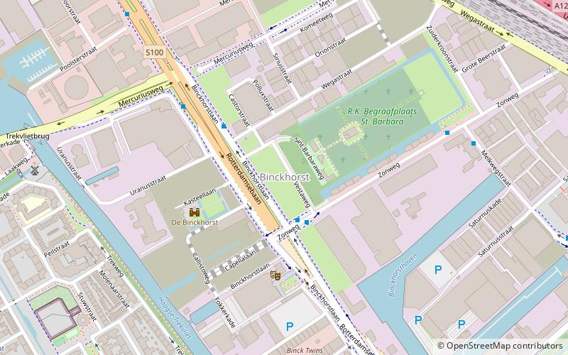 nieuw binckhorst la haye location map