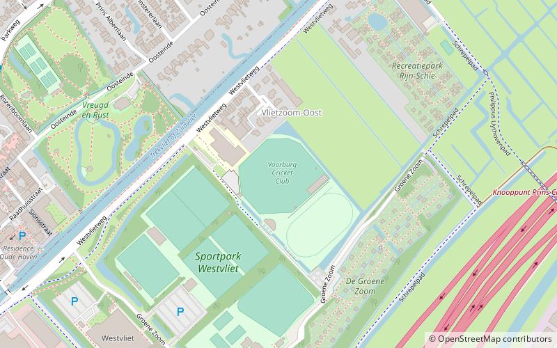 Sportpark Westvliet location map